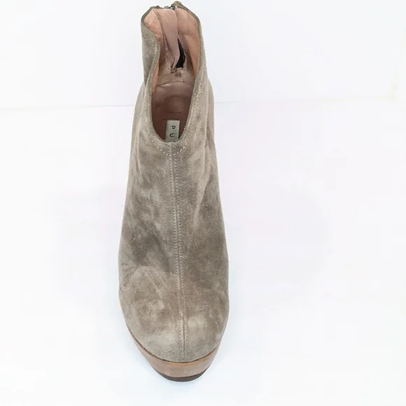 Pura Lopez suede ankle boots - Picture 11 of 16